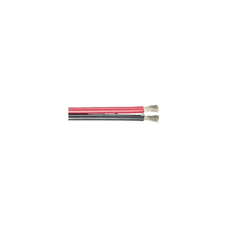 Ancor 121610 Marine Grade Bonded Cable, 6/2, 100′, Red/Black