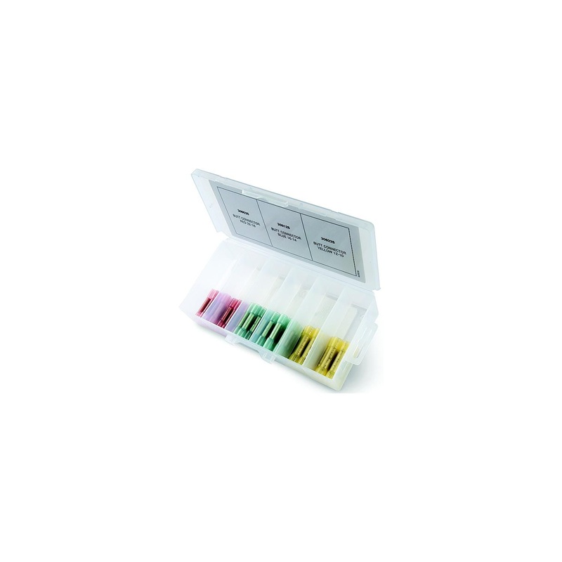 Ancor 220011 Marine Grade Heat Shrink Butt Connector Pack, Assorted Red/Blue/Yellow