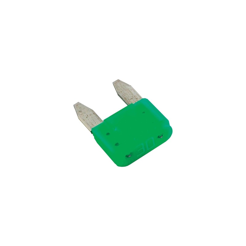 Blue Sea Systems 5274-BSS 5274 ATM Mini Blade Fuse, 30 Amp, Green, 2/pk