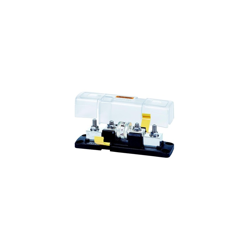 Blue Sea Systems 5502100-BSS Progressive Industries Class T Fuse Block With Insulating Cover, 400A