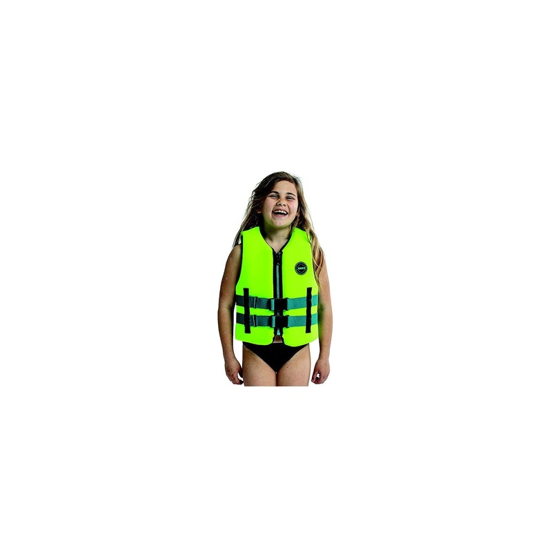 Jobe Sports 247722030-PCS 247722030 Youth Neoprene Vest, Lime
