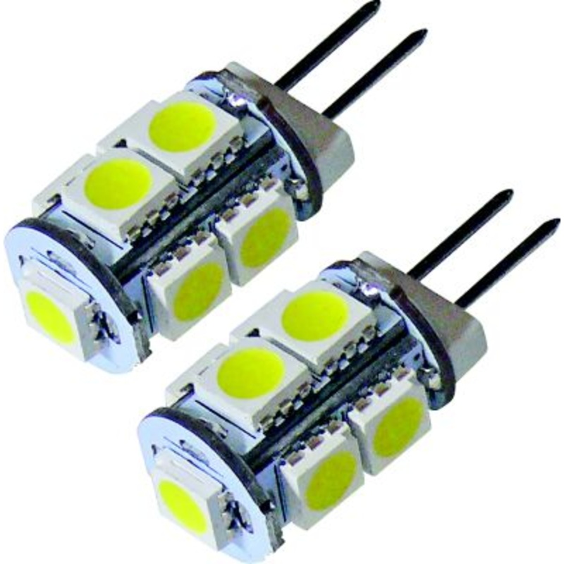 Diamond Group DG72611WVP G-4 And JC10 Replacement LED Bulb, 2/pk