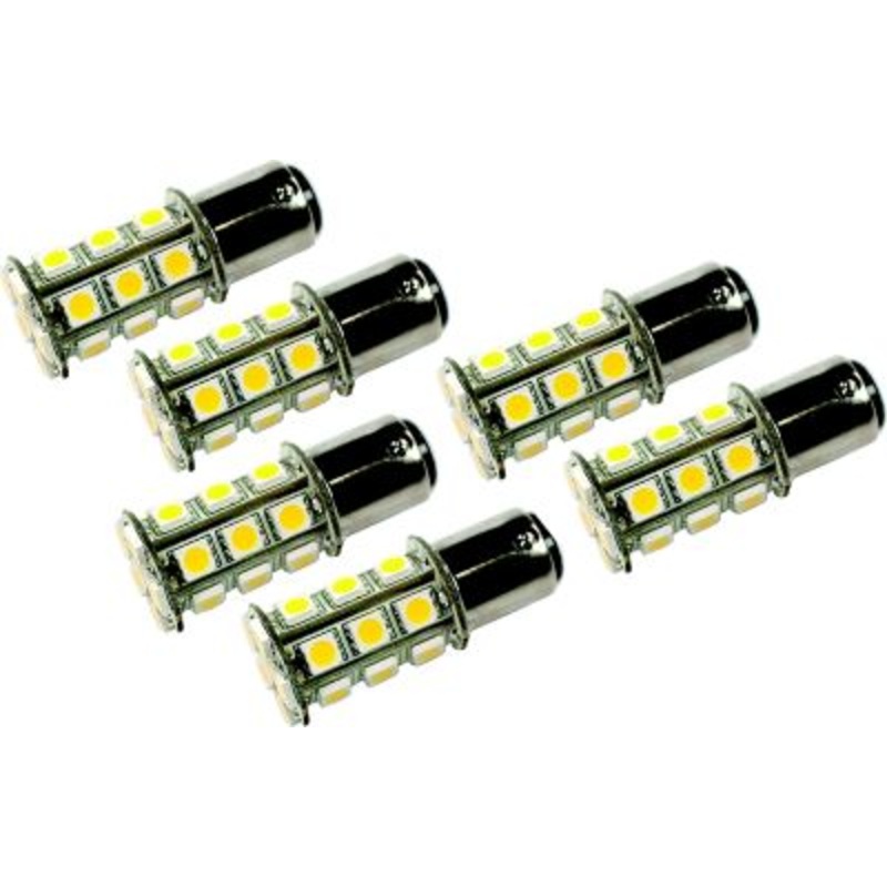 Diamond Group DG7262261VP Multidirectional Radial Tower LED Bulb, BA15D