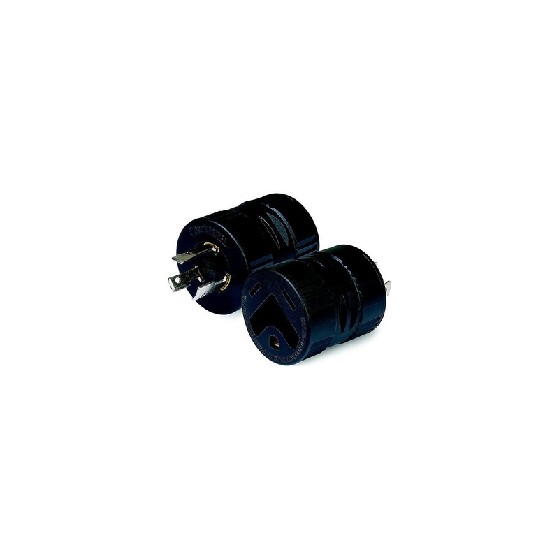 Weekender 2030GSA ParkPower RV Generator Adapter Plug, 20A Locking Male to 30A Female