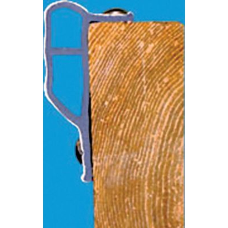 Dock Edge DE1136F Economy Guard Profile, 10′ Roll, White