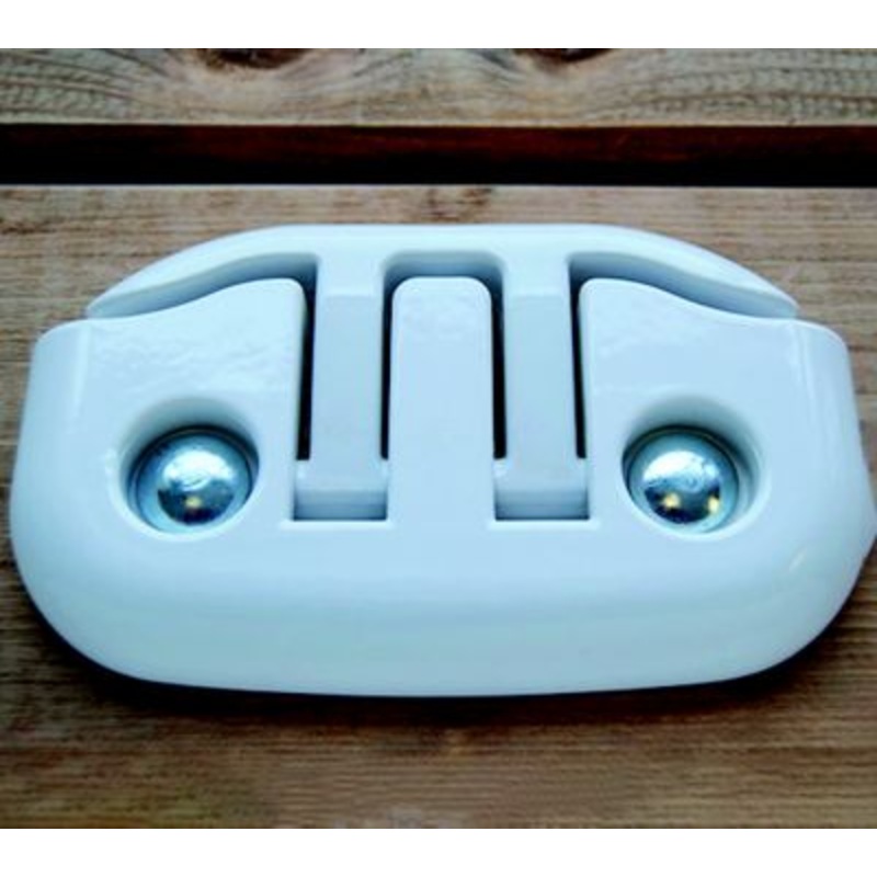 Dock Edge DE2616WF Premium Flip Up Cleat, 6″, White