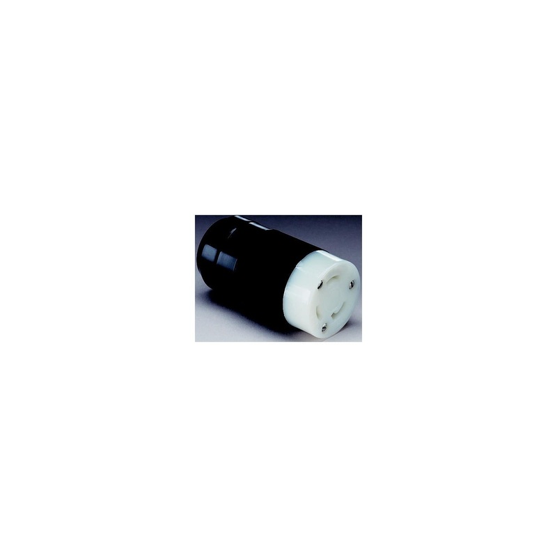 Marinco 305BC 3-Wire 30 Amp/125V Locking Charging/Trolling System Female Connector