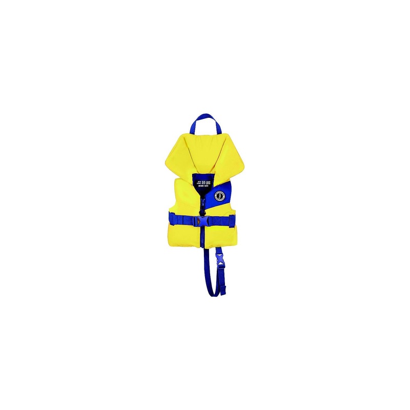 nan Mustang Survival MV3251844 Infant Vest up to 30 lbs. Yellow/Navy