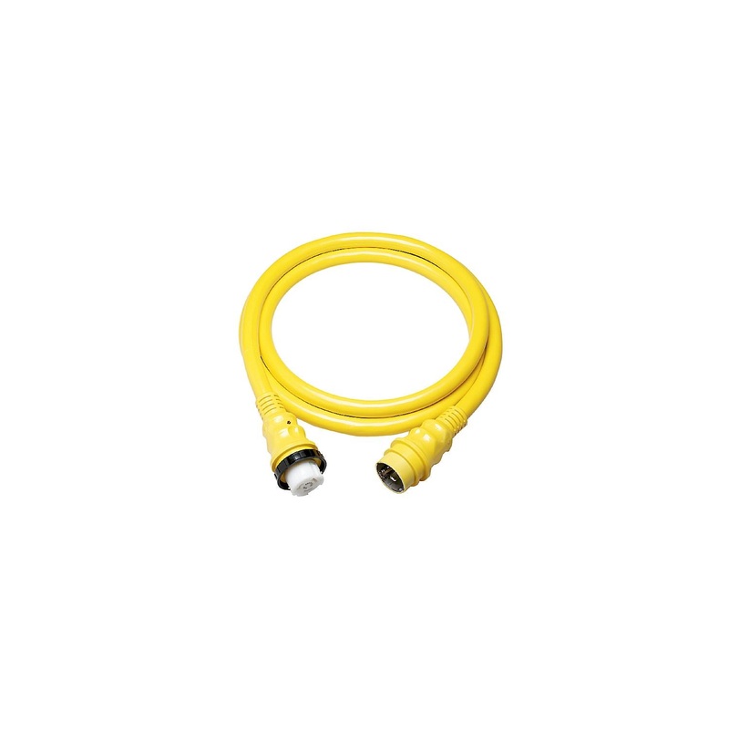 Marinco 6153SPP 50 Amp 125V Standard ShorePower Cordset, Yellow