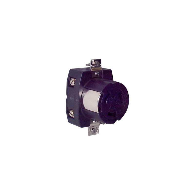 Marinco 6369CR 50 Amp 125/250V Wire Dockside Receptacle