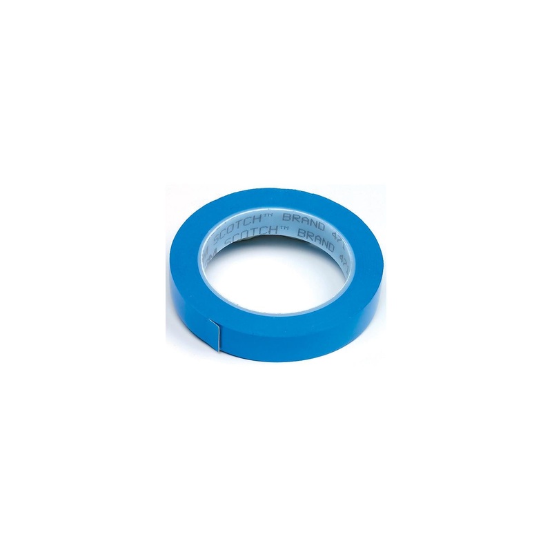 3M 3121 #471 Blue Plastic Tape 1