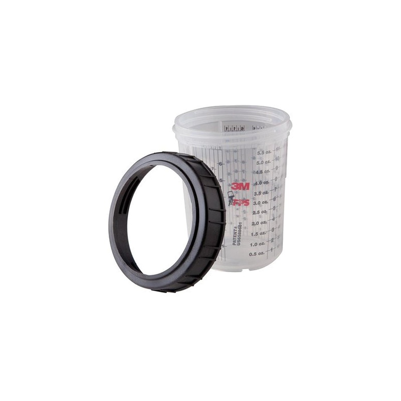 3M 16115 Paint Prep System Mini Cups & Collars