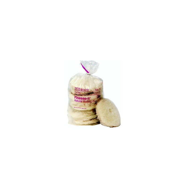 3M 81470 Marine Finesse-It Natural Buffing Pad