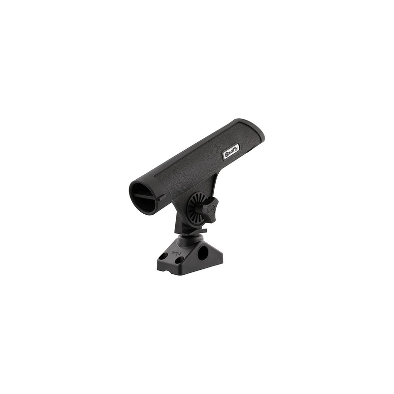 Scotty 350 Rodmaster II Rod Holder w/#241 Combination Side/Deck Mount, Black, 12/case