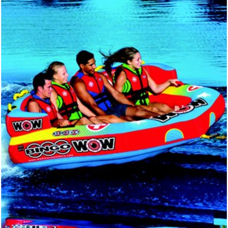 WOW Watersports 14-1080 141080 Bingo 4 Cockpit Tube, 1-4 Riders