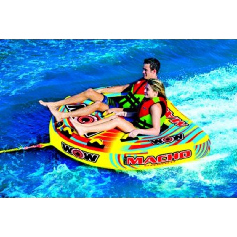 WOW Watersports 16-1010 Macho Towable, 1-2 Riders