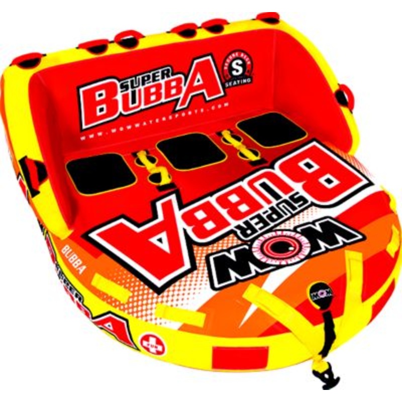 WOW Watersports 17-1060 Bubba Hi-Vis Towable, 1-3 Riders