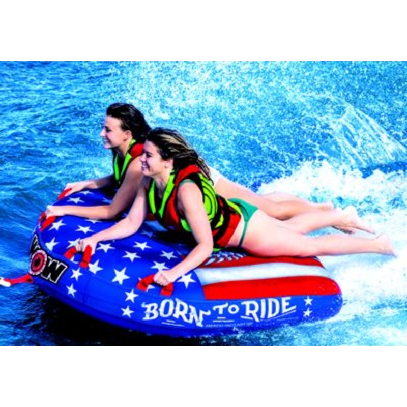 WOW Watersports 20-1010 Sports 201010 Born To Ride Towable, 1-2 Person