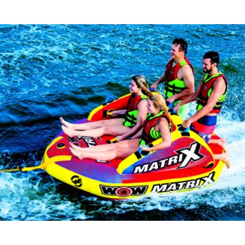 WOW Watersports 20-1060 201060 Matrix Towable, 1-4 Riders