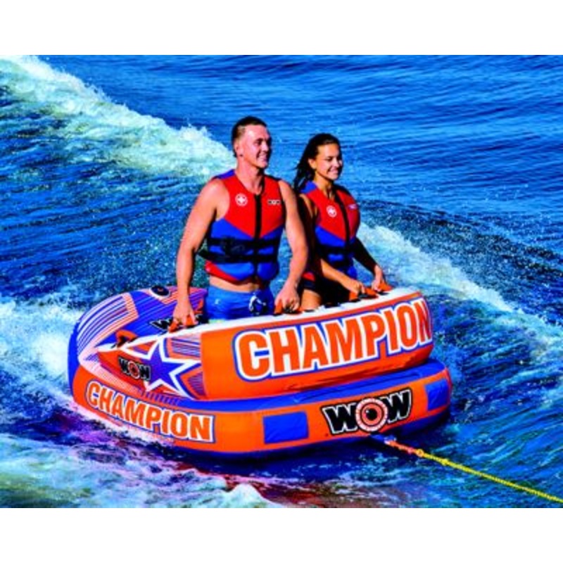 WOW Watersports 21-1000 211000 Champion Towable, 2 Riders