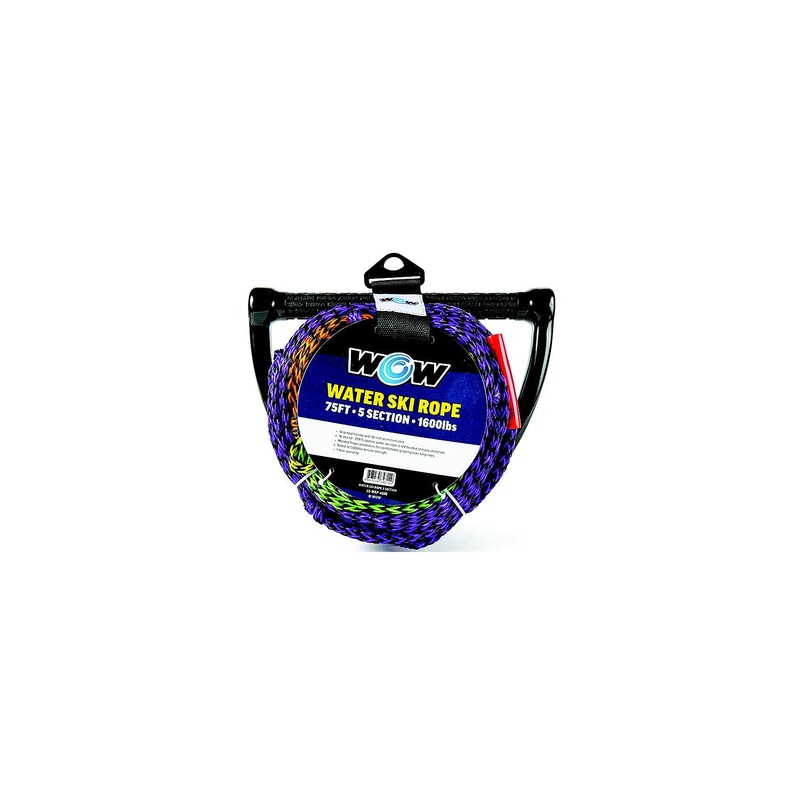 WOW Watersports 22-WRP-4606 Wow 22WRP4606 75′ 5-Section Water Ski Rope