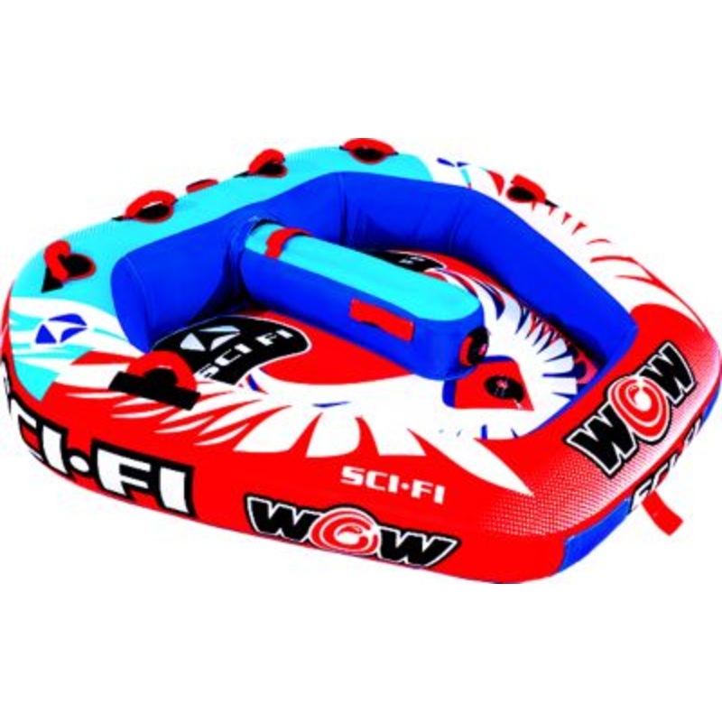 WOW Watersports 22-WTO-3969 22WTO3969 Sci-Fi Cockpit Towable, 1-2 Riders