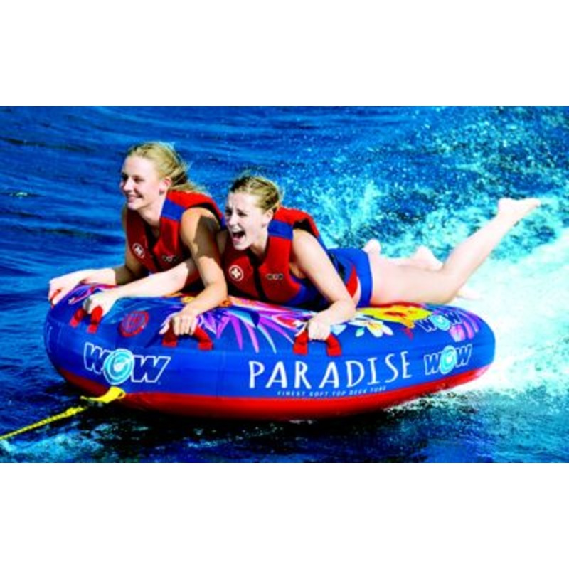 WOW Watersports 22-WTO-3983 Wow 22WTO3983 Paradise Towable, 1-2 Riders