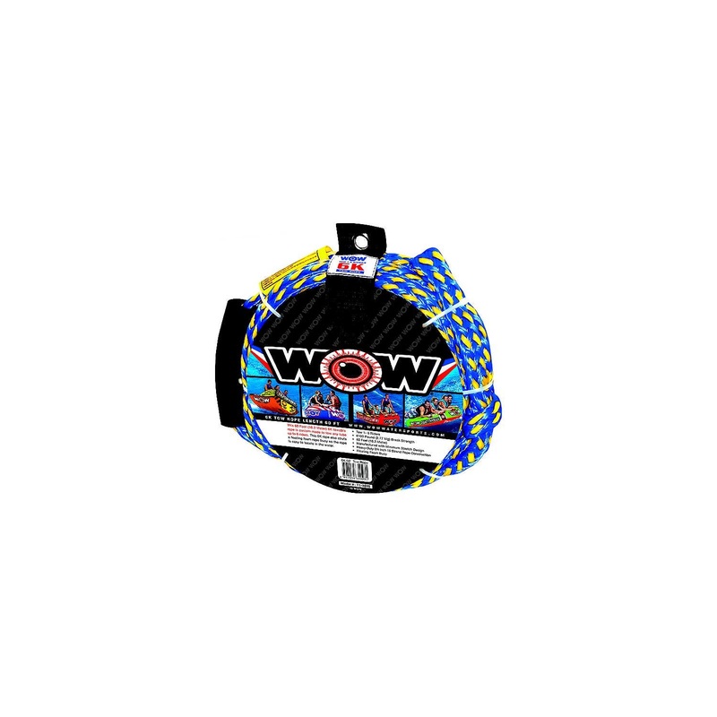 WOW Watersports 3020-11-01 00:00:00 Towable Tow Rope, 60′, 6 Riders
