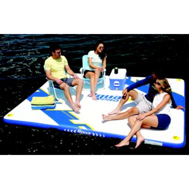 Aqua-Leisure Recreation APR20924 Aqua Leisure Inflatable Dock, 10′ x 8′