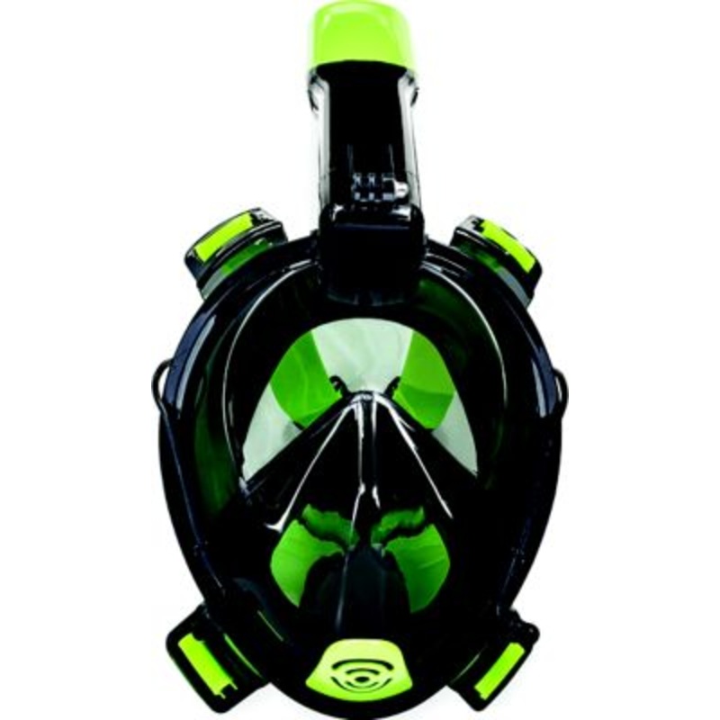 Aqua-Leisure Recreation DPM17478LBLC Aqua Pro Frontier Full Face Snorkeling Mask, Blue, Lg