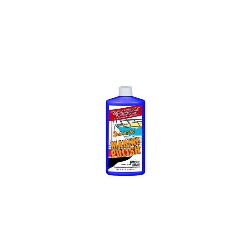 Star brite 080116P Marine Polish, 16 oz.