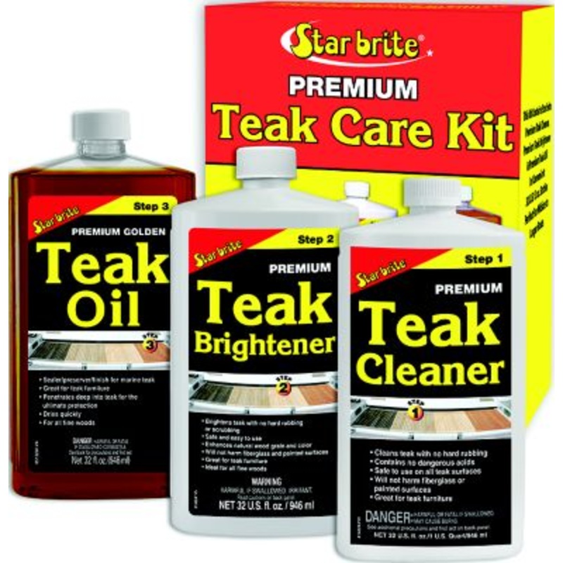 Star brite 81202 Teak Care Kit, Quart Size