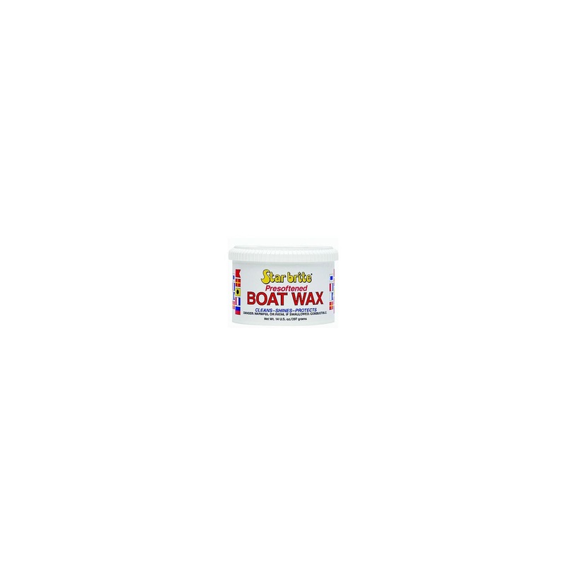 Star brite 82314 Pre-Softened Boat Wax, 14 oz.