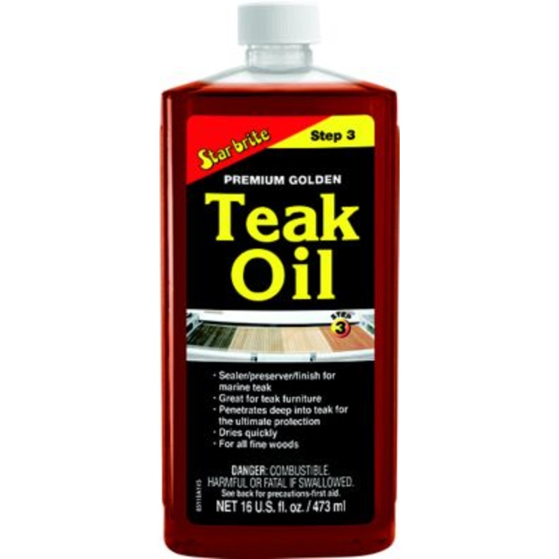 Star brite 85100 Premium Golden Teak Oil, Gal.