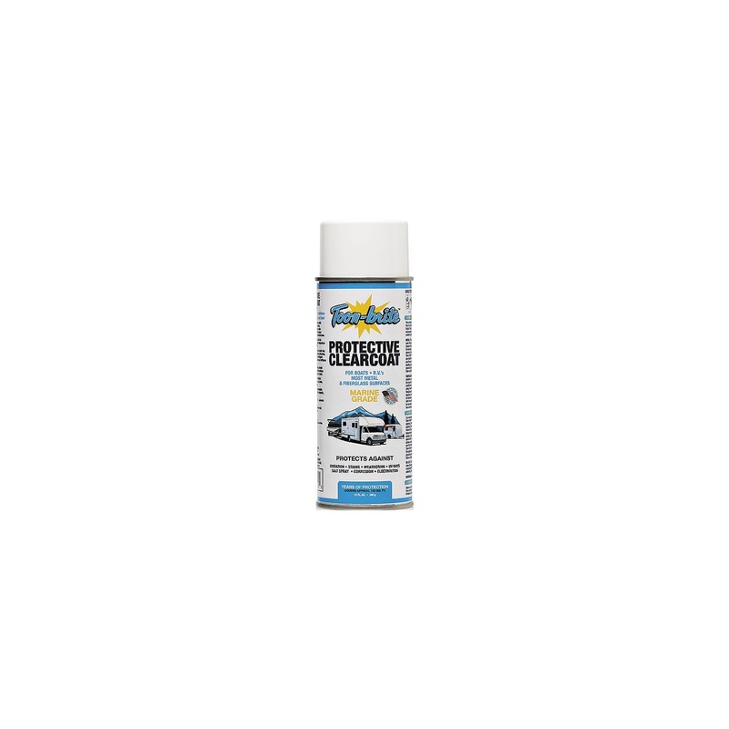 Toonbrite PA1000 Toon-Brite Aluminum, Metal & Fiberglass Protective Clear-Coat, 12 oz.