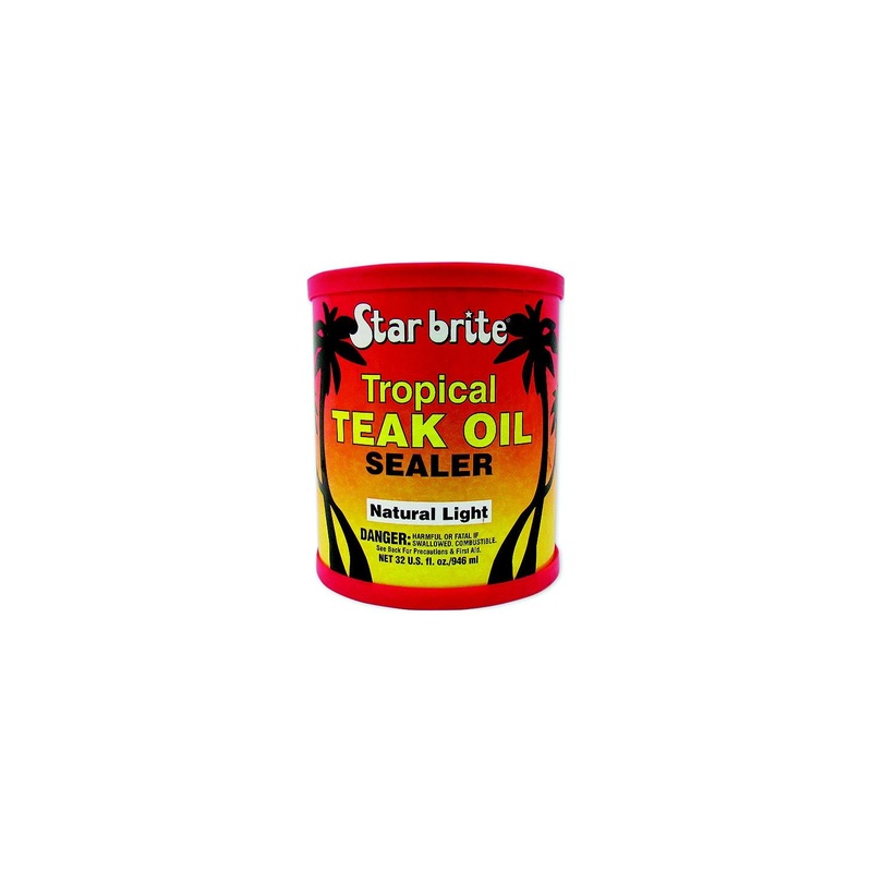 Star brite 87916 Starbrite Tropical Teak Sealer, Natural Light, Pt.