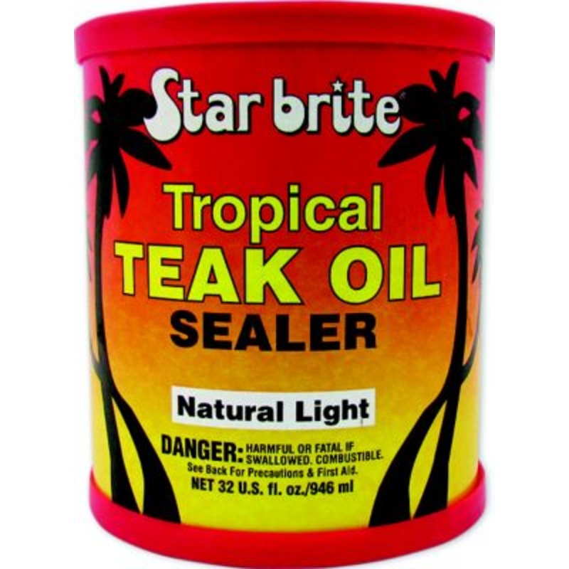Star brite 87932 Starbrite Tropical Teak Sealer, Natural Light, Qt.