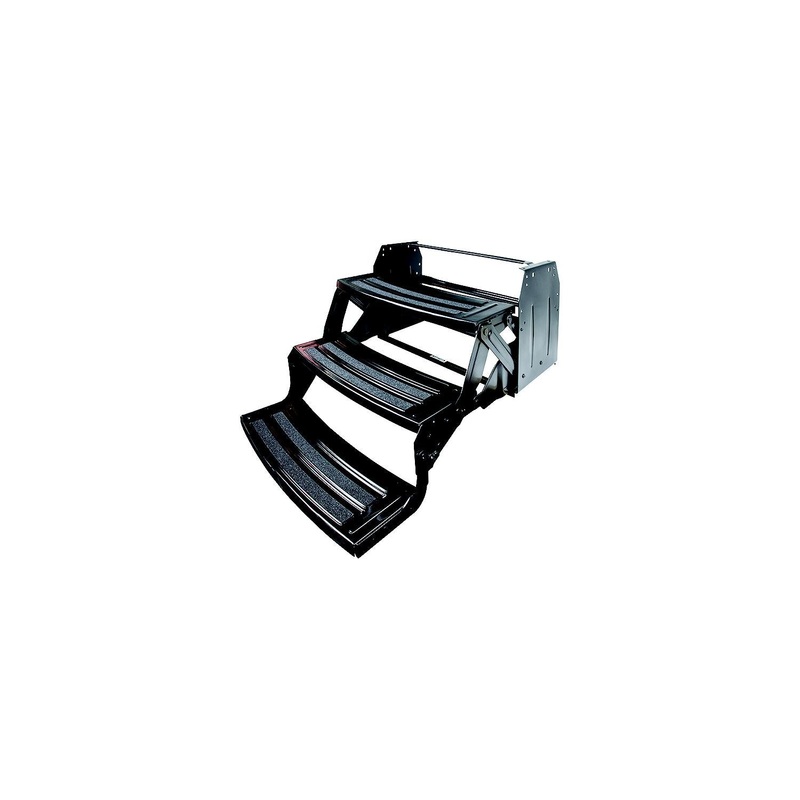 Lippert 432687 Manual Steel Entry Steps, 3-Steps