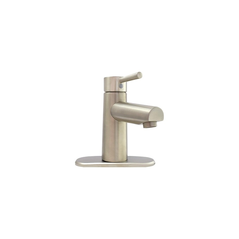Valterra PF232403 Valterra/Dometic 4″ Premium Single Handle Vessel Lavatory Faucet, Brushed Nickel