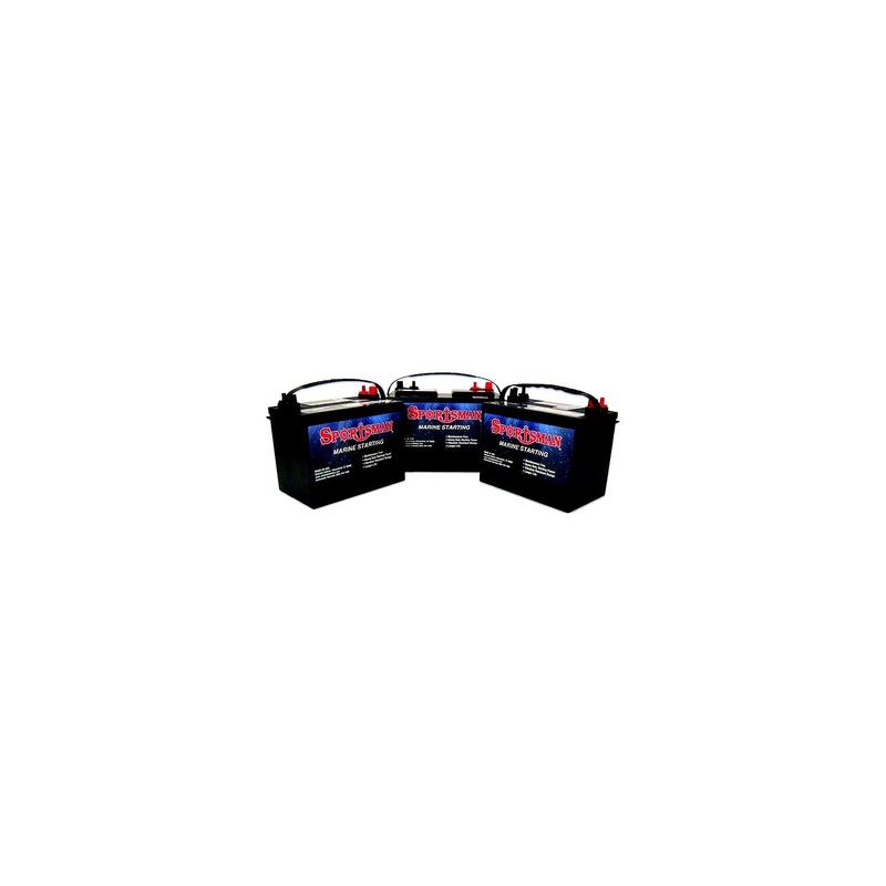 Midstate Battery 27M1000 Sportsman Marine Starting 100Amp 1000 CCA
