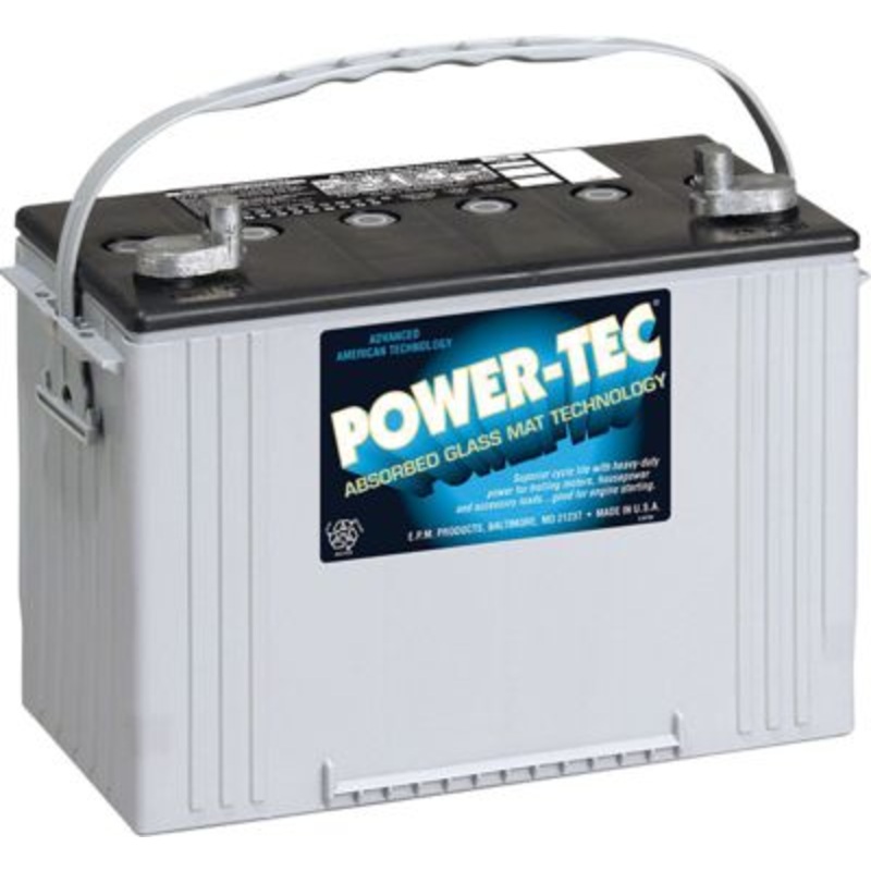 Midstate Battery 8A27M Power-Tech AGM 27 810 CA