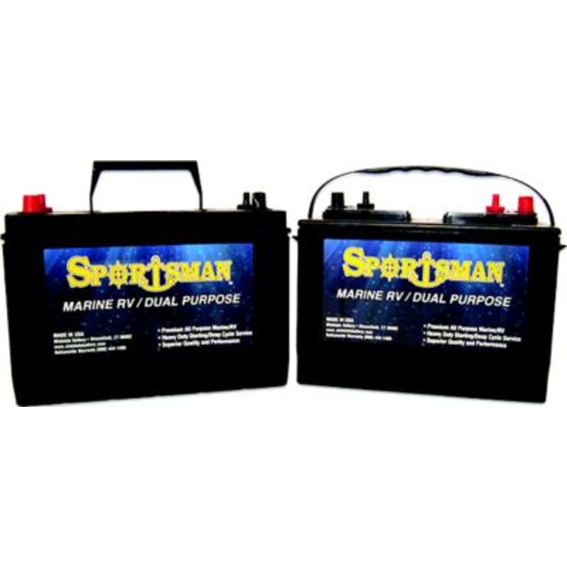 Midstate Battery DP24M Sportsman Dual Purpose 12V Starting/Cycling