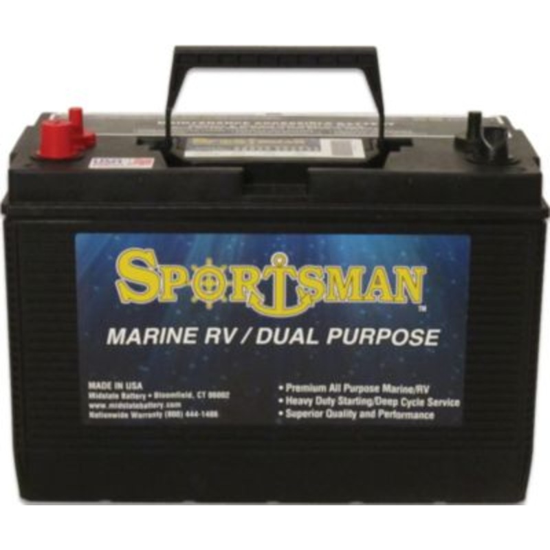 Midstate Battery DP31M Sportsman Dual Purpose 12V Starting/Cycling