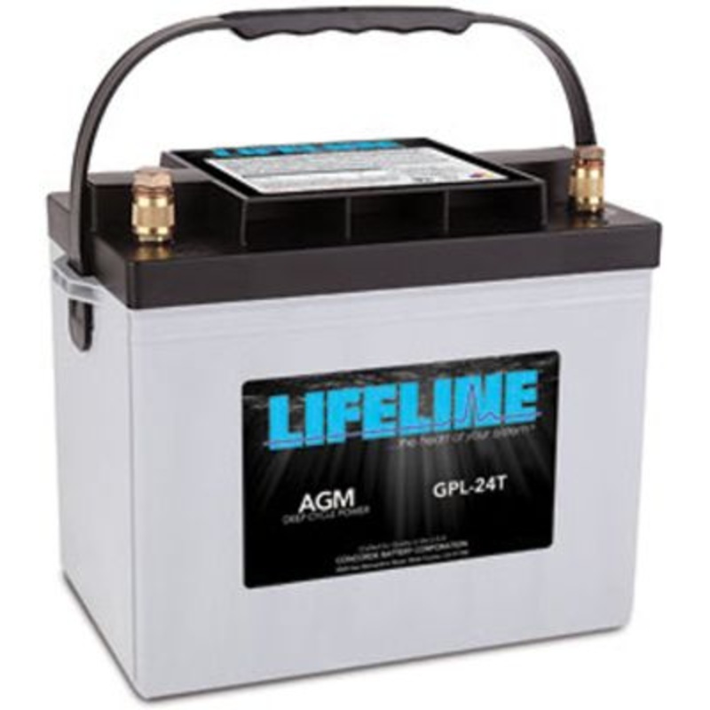 Midstate Battery GPL-27T Lifeline LLGPL27T AGM Group 27 12V