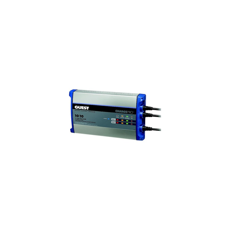 Guest Rec 2720A ChargePro On-Board Battery Charger, 20 Amps, 2 Banks
