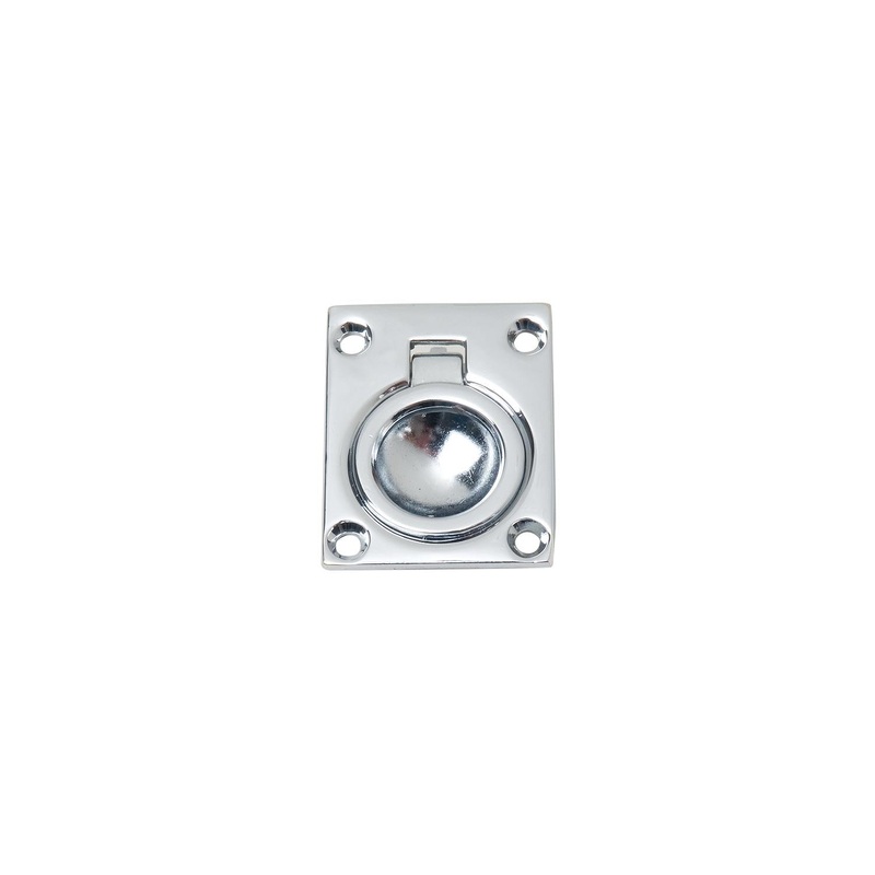 Perko 0841DP0CHR Chrome Plated Zinc Flush Ring Pull