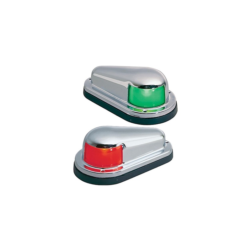 Perko 0915DP0STS Horizontal Mount Side Lights (1 Pair)