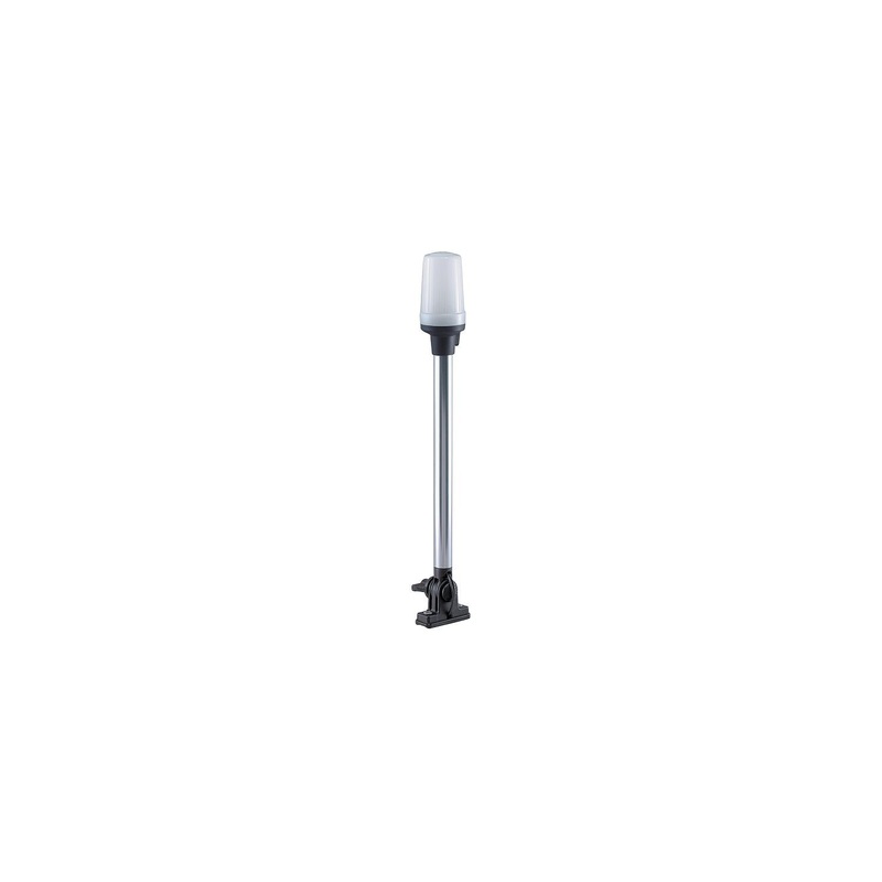 Perko 1137DP0CHR All-Rd Pole Light White Vert Mt