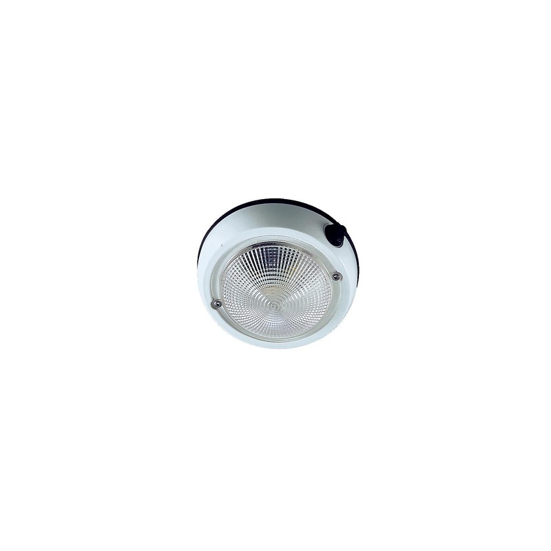Perko 1253DP2WHT 5 Exterior Dome Light White