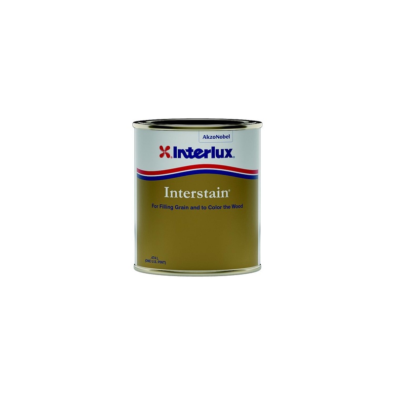Interlux Y1579/PT 1579P Interstain Wood Filler, Red Mahogany, Pt., 6/case
